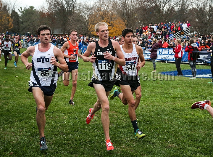 2015NCAAXC-0066.JPG - 2015 NCAA D1 Cross Country Championships, November 21, 2015, held at E.P. "Tom" Sawyer State Park in Louisville, KY.